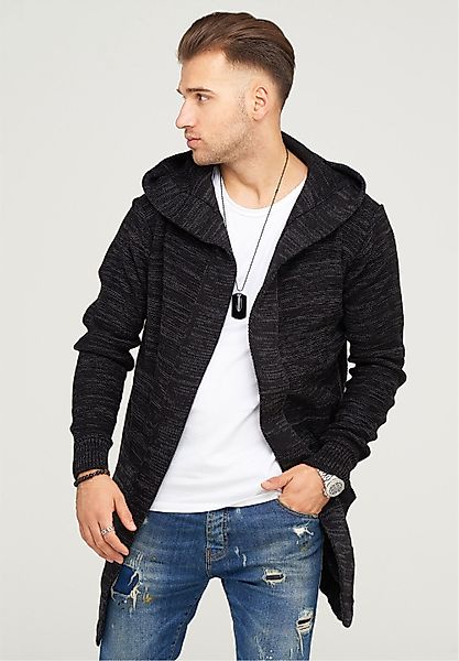 behype Strickjacke "ELIJA" mit gemütlicher Kapuze günstig online kaufen