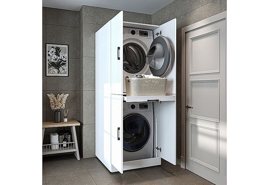 Roomart Waschmaschinenumbauschrank Waschmaschinenschrank SERIE DORA-I - Sch günstig online kaufen