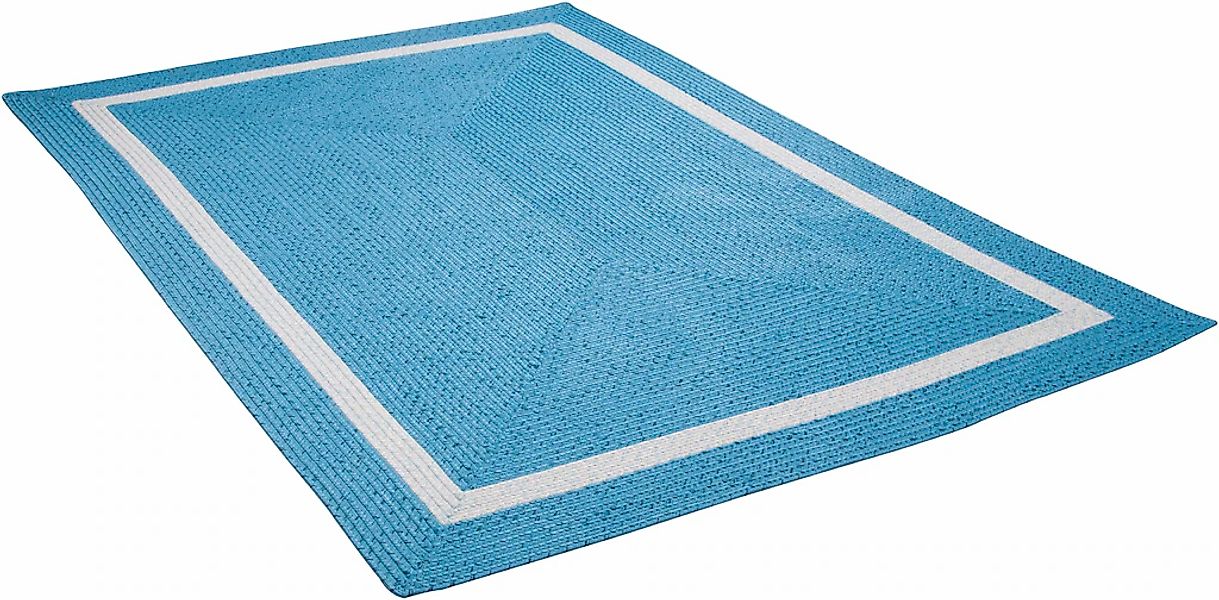 Gino Falcone Teppich "Benito" rechteckig 6 mm Höhe Flachgewebe, Uni Farben, günstig online kaufen