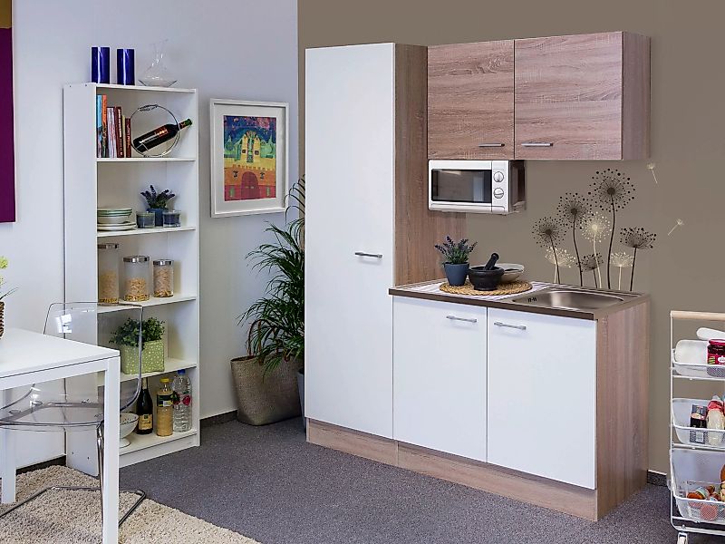 Flex-Well Küchenzeile "Samoa", Gesamtbreite 150 cm, mit großem Vorratsschra günstig online kaufen