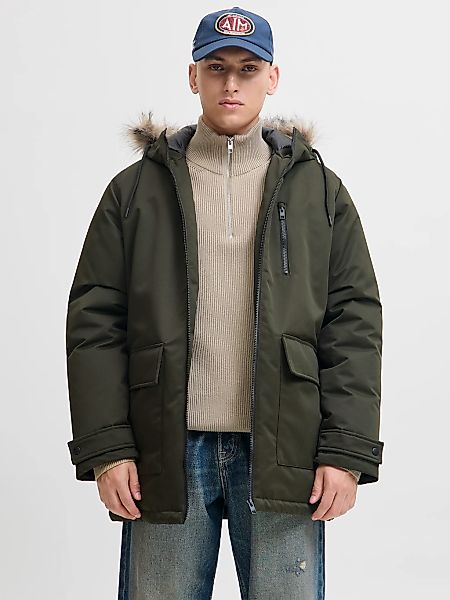 Jack & Jones Parka "JJCHARLIE DETACHABLE FAUX FUR PARKA" mit Kapuze günstig online kaufen