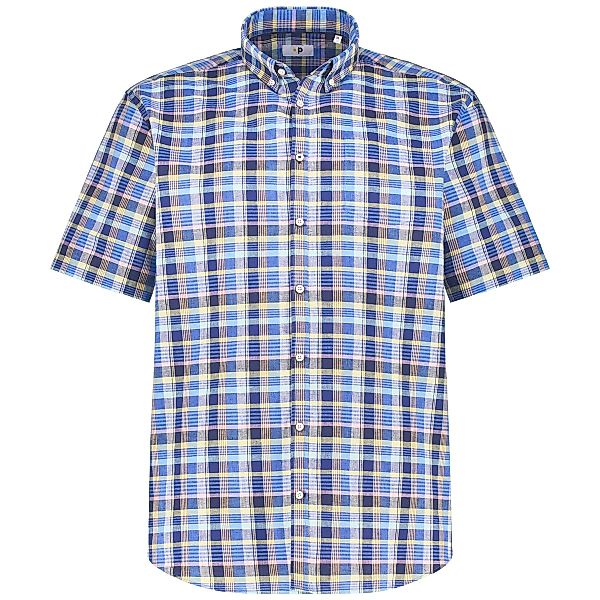 Pfundskerl Freizeithemd mit Leinen Farbe royalblau Größe: XXL günstig online kaufen