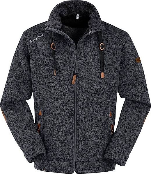 Maul Fleecejacke Lichtenau- Strickfleecejacke BLACK günstig online kaufen