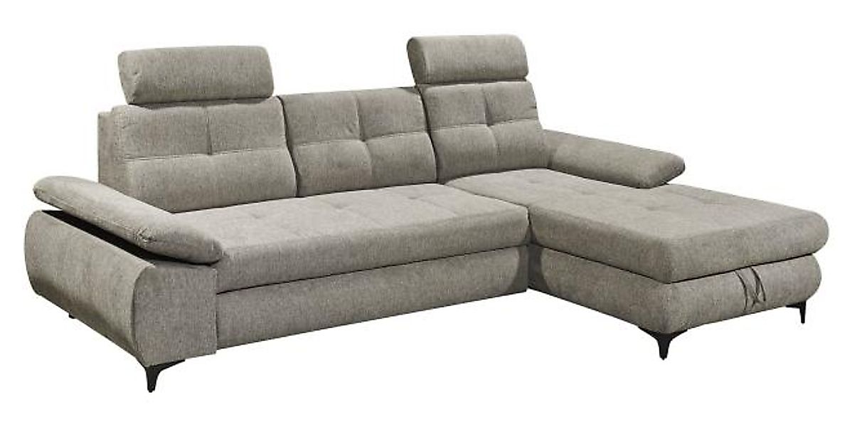 ED EXCITING DESIGN Ecksofa "Altona L-Form", (2 St.), mit Bettfunktion, Bett günstig online kaufen