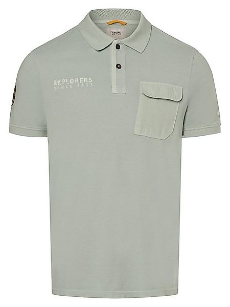 camel active Poloshirt Pique Poloshirt mit floralem Print günstig online kaufen