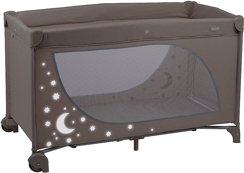 BabyGo Baby-Reisebett Moonstars, beige günstig online kaufen