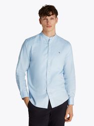 Tommy Hilfiger Langarmhemd LINEN BLEND MAO günstig online kaufen