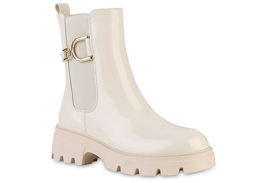 VAN HILL 841445 Stiefelette Damen Leicht Gefüttert Klassische Stiefeletten günstig online kaufen