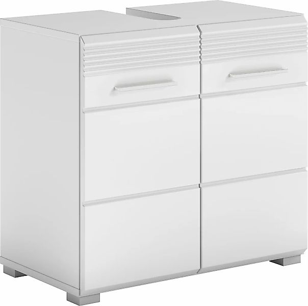Home affaire Waschbeckenunterschrank "Malmö, Breite 60 cm, 2 Tür, 2 Fächer, günstig online kaufen