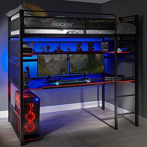 X Rocker Hochbett Battlebunk Gaming Hochbett günstig online kaufen