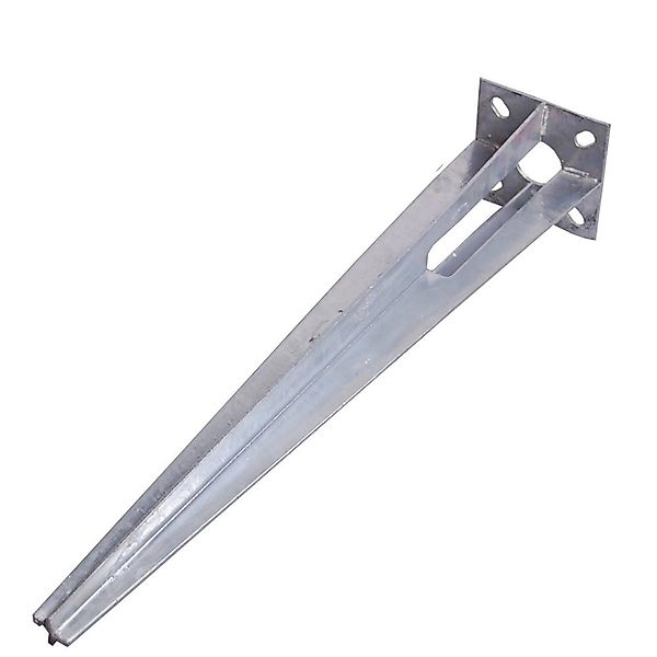 TRUTZHOLM Bodenhülse Durchmesser 40mm 50cm Länge Verzinkt 100x100mm günstig online kaufen
