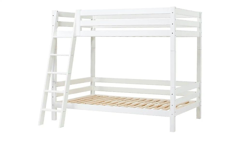 Hoppekids Etagenbett  ECO Luxury ¦ weiß ¦ Maße (cm): B: 175 H: 177 Betten > günstig online kaufen