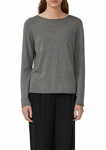 s.Oliver Langarmshirt, mit Rollkanten günstig online kaufen