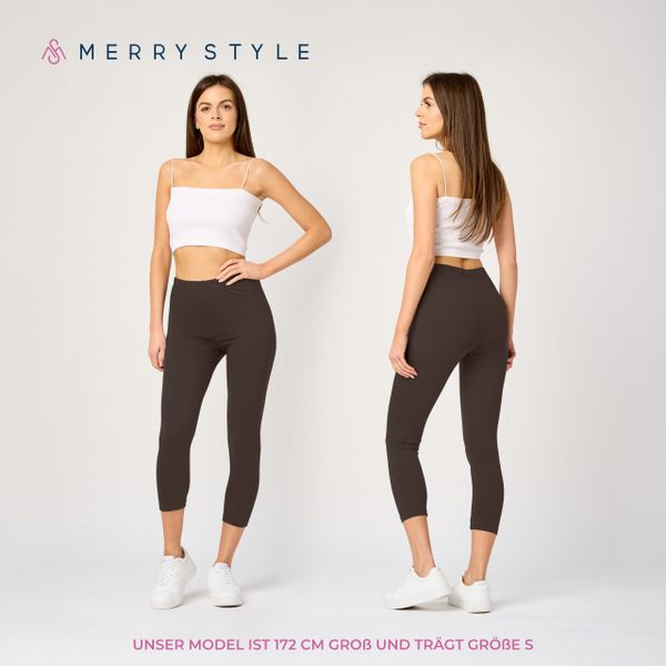 Merry Style Leggings Caprihose Damen 3/4 günstig online kaufen