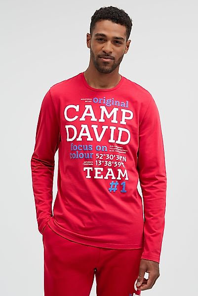 CAMP DAVID Rundhalsshirt günstig online kaufen