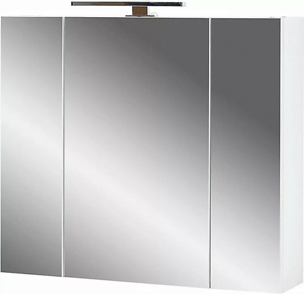 KADIMA DESIGN Badezimmerspiegelschrank INDE Spiegelschrank Dunkles Grau 76 günstig online kaufen