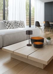 my home LED Tischleuchte Kadira, Dimmfunktion, günstig online kaufen