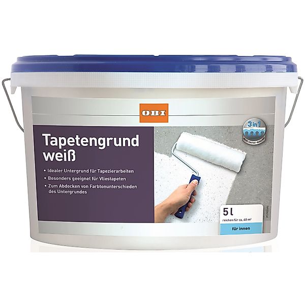 OBI Tapetengrund Weiß matt 5, günstig online kaufen