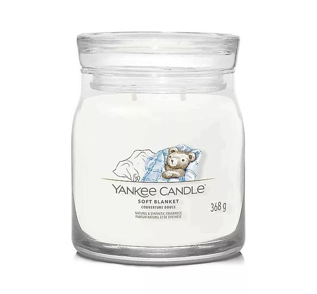 Yankee Candle Duftkerze Signature Clean Cotton 368 g günstig online kaufen