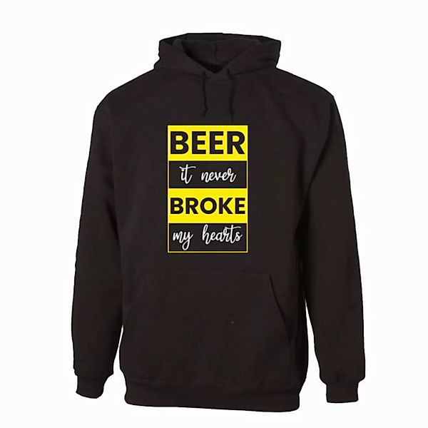 G-graphics Hoodie Beer – it never broke my hearts Unisex mit trendigem Fron günstig online kaufen