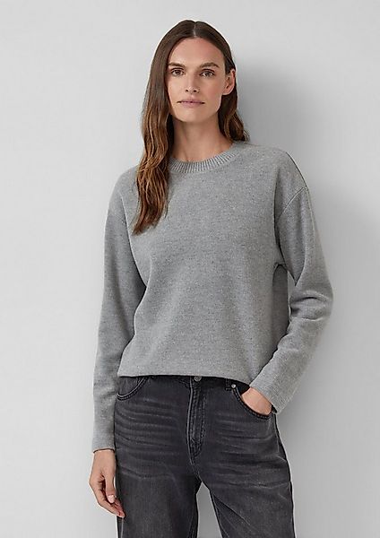 s.Oliver Sweatshirt Sweatshirt Flauschiges Sweatshirt günstig online kaufen