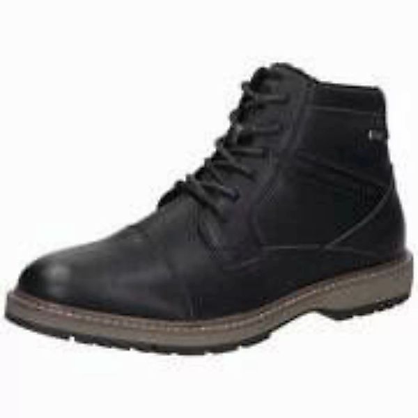Tom Tailor Schnürstiefelette Herren schwarz günstig online kaufen