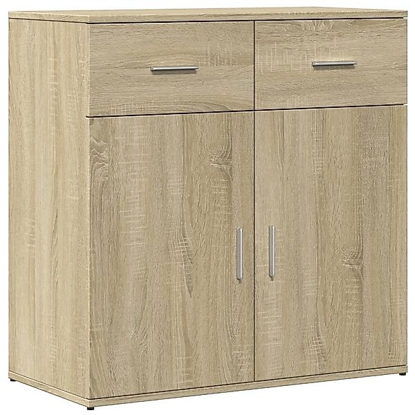 vidaXL Sideboard Sideboard Sonoma-Eiche 79x38x80 cm günstig online kaufen
