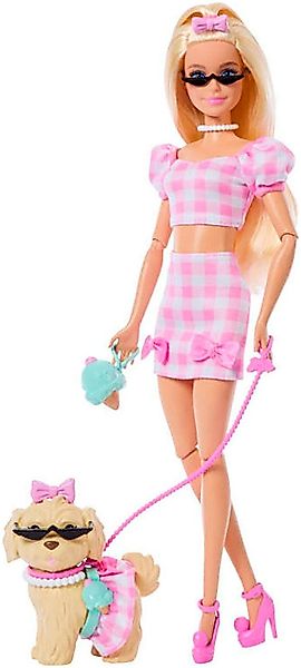 Barbie Anziehpuppe im Zwillingslook mit Schleife günstig online kaufen