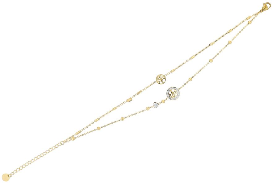 AKZENT Fußkette Danika Fußkette Edelstahl silber günstig online kaufen