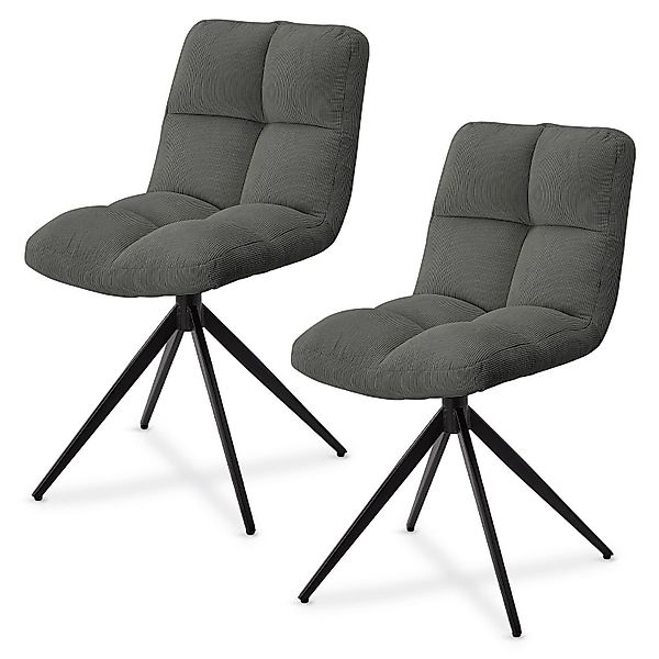 Juskys Esszimmerstuhl Dallas (2 St), 2er günstig online kaufen