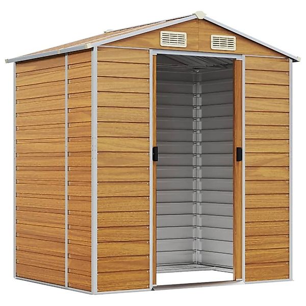 vidaXL Gartenhaus Gerätehaus Hellbraun 191x130x198 cm günstig online kaufen