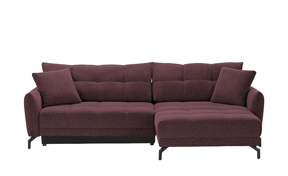 bobb Ecksofa   Casandra de Luxe  ¦ rot ¦ Maße (cm): B: 284 H: 91 T: 191.0 P günstig online kaufen