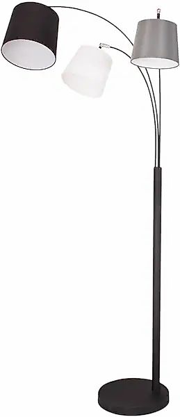 By Rydens Stehlampe »Foggy« E14 1 Stk. Stehleuchte mit 3 Stoffschirmen günstig online kaufen