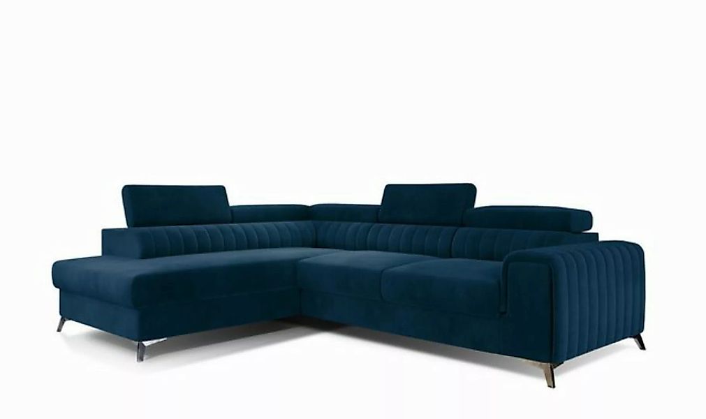 MOEBLO Ecksofa OLIVIER, mit Schlaffunktion und Bettkasten, Couch für Wohnzi günstig online kaufen