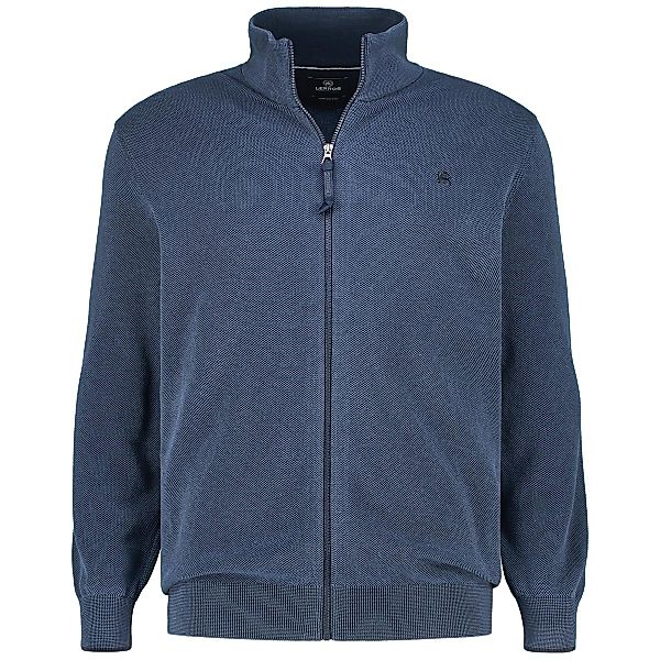 Lerros Strickjacke aus Baumwolle Farbe blau Größe: 5XL günstig online kaufen