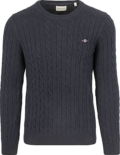 Gant Pullover Cable Navy - Größe 4XL günstig online kaufen
