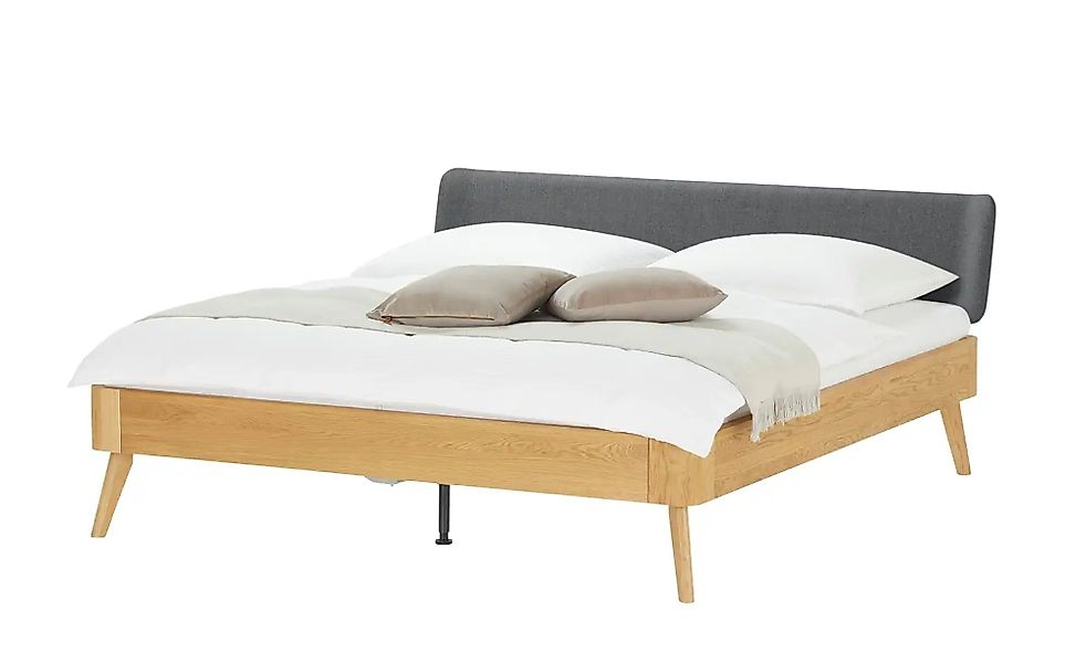 HASENA Massivholzbett  Oak Bianco ¦ holzfarben ¦ Maße (cm): B: 173 H: 86 Be günstig online kaufen
