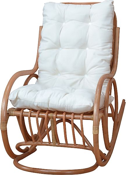 HOFMANN LIVING AND MORE Schaukelsessel, (1 St.), Handgeflochten günstig online kaufen