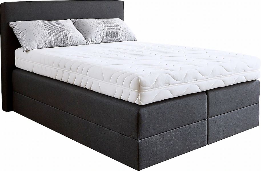 Westfalia Schlafkomfort Boxspringbett wahlweise mit Kaltschaum-Topper günstig online kaufen