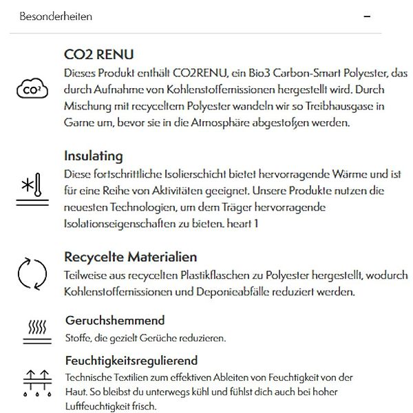 Craghoppers Langarmshirt Craghoppers - funktioneller CO2 günstig online kaufen