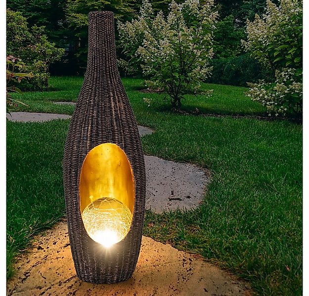 GLOBO LIGHTING Gartenleuchte, LED-Leuchtmittel fest verbaut, Warmweiß, Sola günstig online kaufen