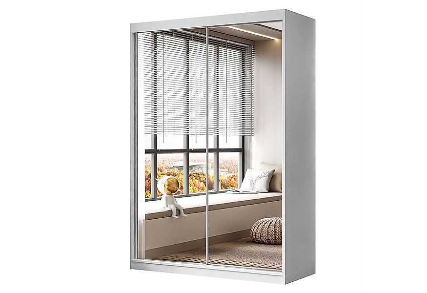 Lookway Kleiderschrank CAMARO III Praktischen Schwebetürenschrank mit Spieg günstig online kaufen