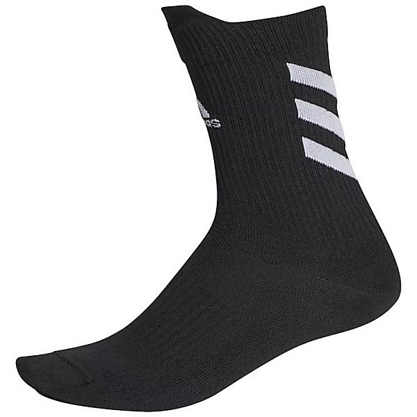 Adidas Alphaskin Crew Ultralightweight Socken EU 37-39 Black / White / Whit günstig online kaufen