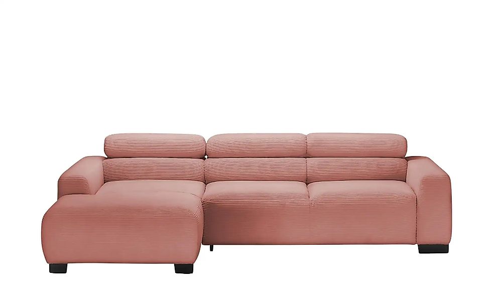 Jette Home Ecksofa  Flirt ¦ rosa/pink ¦ Maße (cm): B: 258 H: 84 T: 179.0 Po günstig online kaufen