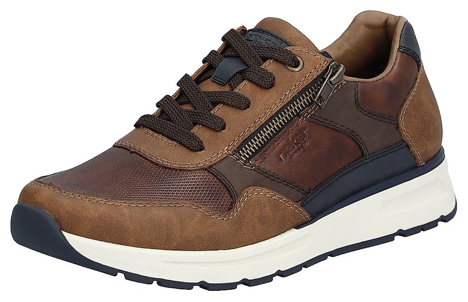 Rieker Sneaker mit gepolstertem Schaftrand, Freizeitschuh, günstig online kaufen
