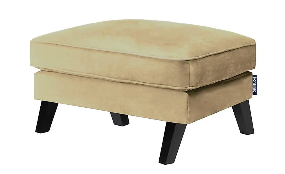 KONSIMO Hocker   ¦ beige ¦ Maße (cm): B: 82 H: 46 Polstermöbel > Hocker - H günstig online kaufen