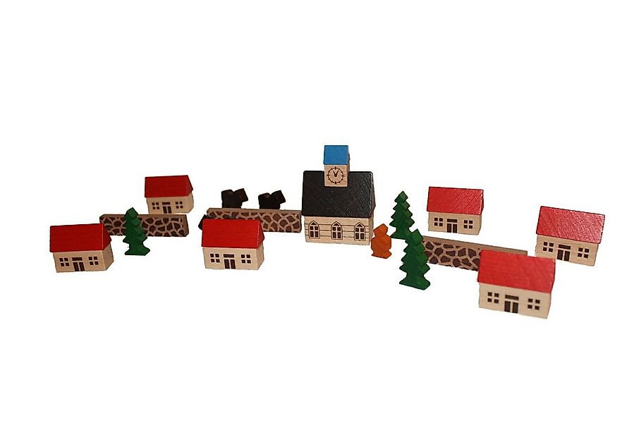 Erzgebirgische Holzspielwaren Ebert GmbH Holzspielzeug Spielzeugdorf mit Ki günstig online kaufen