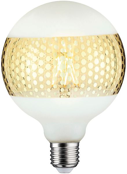 Paulmann LED-Leuchtmittel Globe 125mm Ringspiegel goldfarben günstig online kaufen
