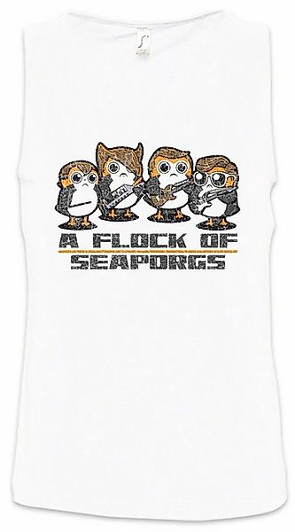 Urban Backwoods Tanktop A Flock Of Seaporgs Ärmelloses T-Shirt Star Penguin günstig online kaufen