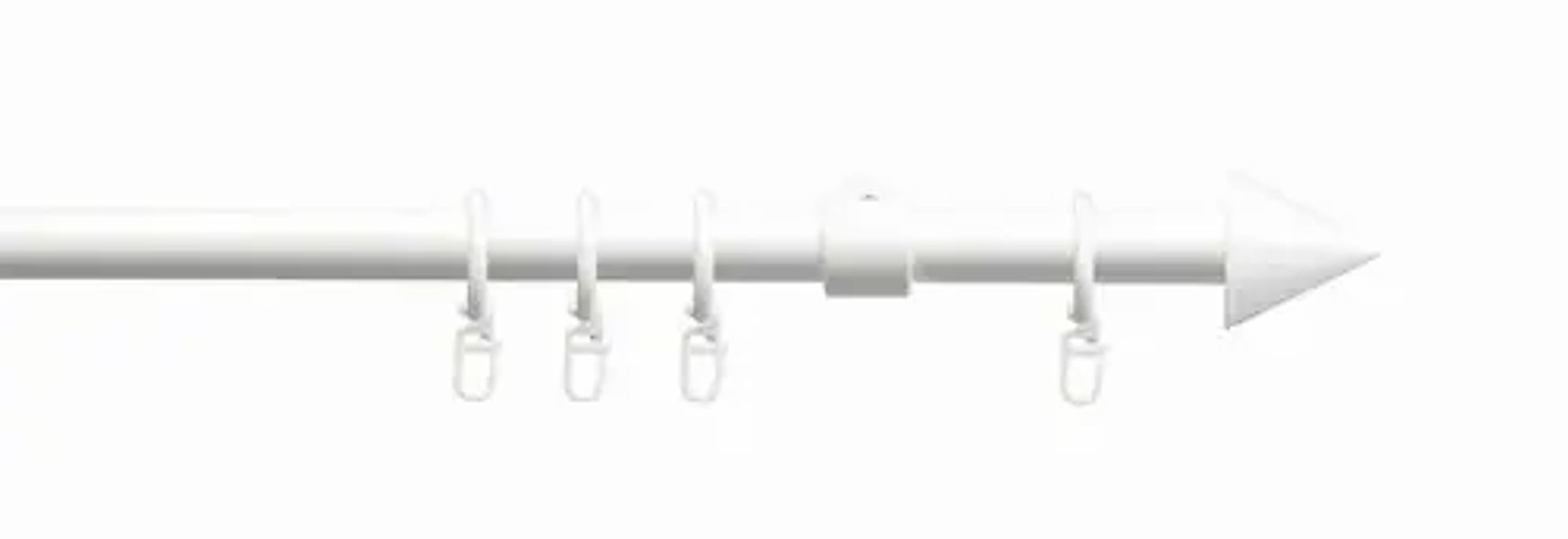 Liedeco Gardinenstange »Kegel« Ø 20 mm 1 läufig-läufig Fixmaß günstig online kaufen